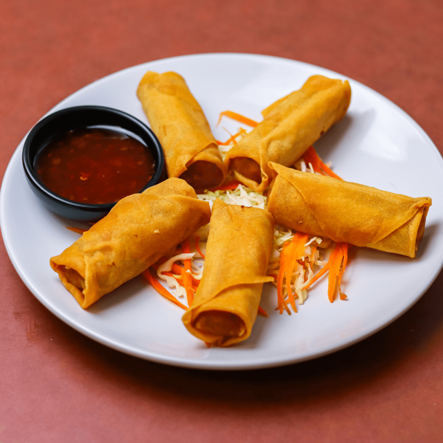 Vegetable Spring Rolls (5 Pieces).