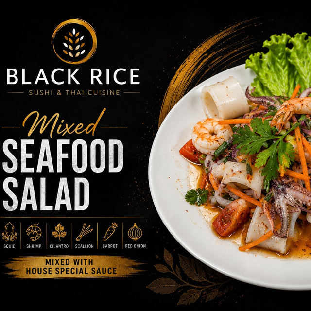 Mixed Seafood Salad.