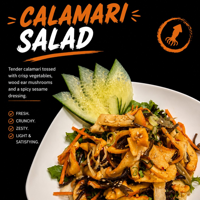 Calamari Salad.