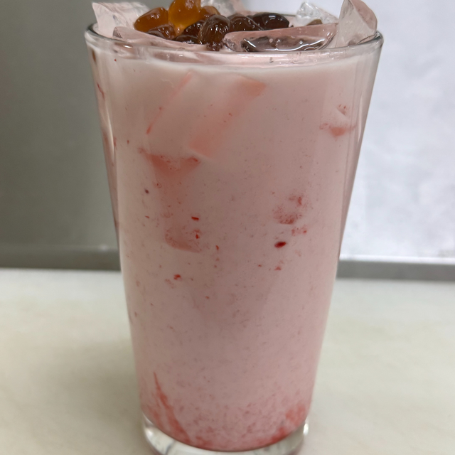 Strawberry Milk Tea.