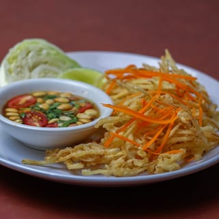 Fry Papaya Salad