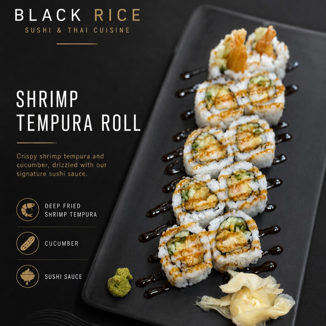 Shrimp Tempura Roll.