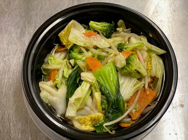 Stir Fried Mixed Vegetables.